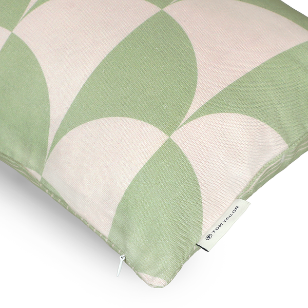 Kissenbezug Round - Polyester - Mintgrün