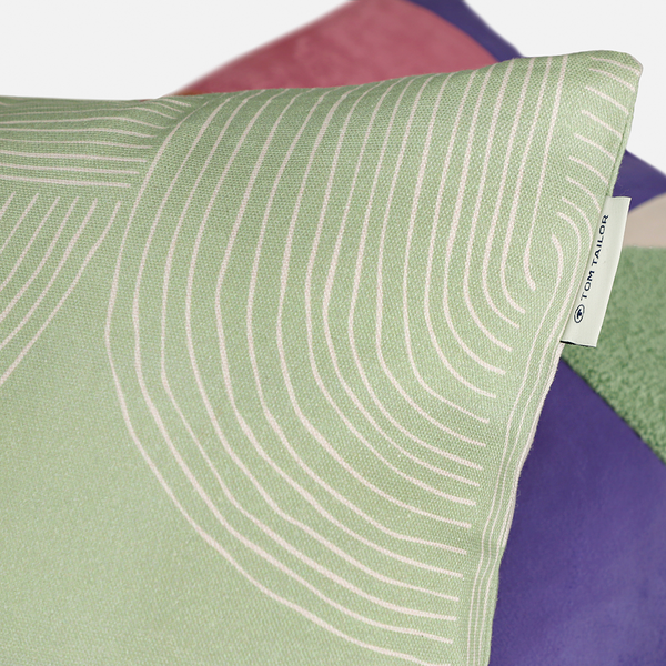 Kissenbezug Round - Polyester - Mintgrün