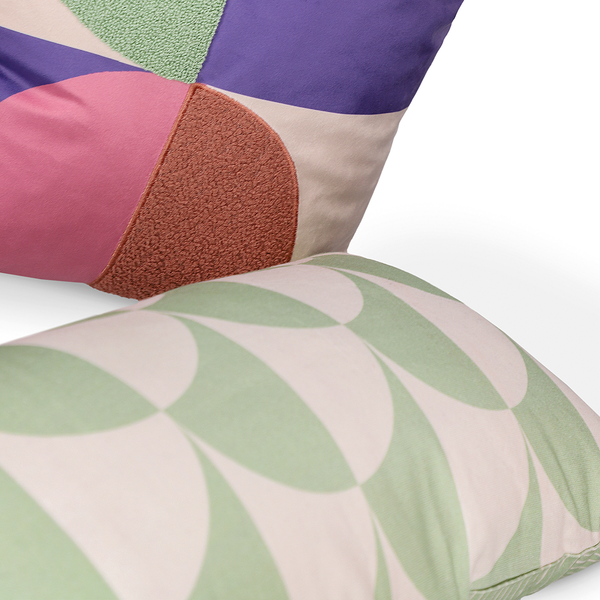 Kissenbezug Round - Polyester - Mintgrün