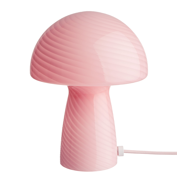 Tischleuchte FUNGI TOWN - Farbglas - Rosa