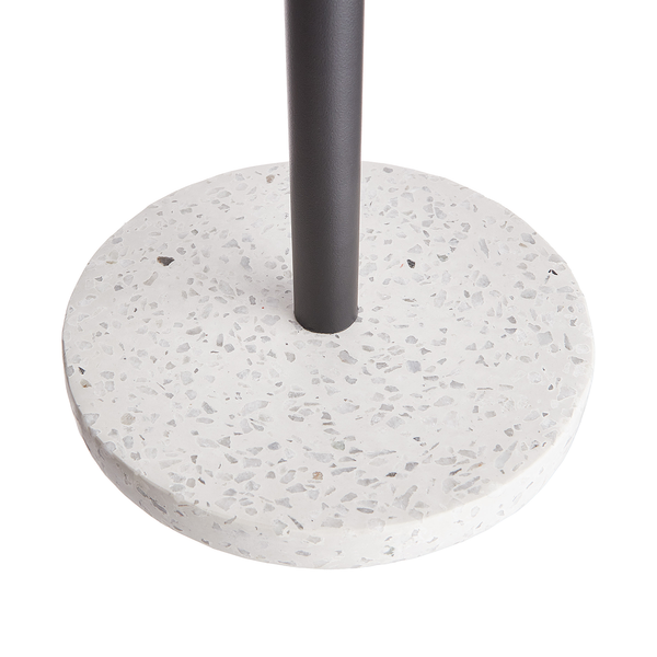 Küchenrollenhalter TERRAZZO - Marmor / Metall / Beton - Creme