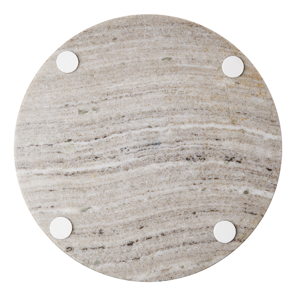 Marmorplatte MARBLE - Marmor - Grau - Grau