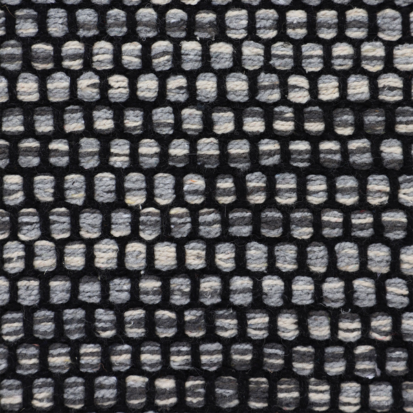 Läufer Kelim Mia - Baumwolle - Wendbar - Grau - 60 x 180 cm