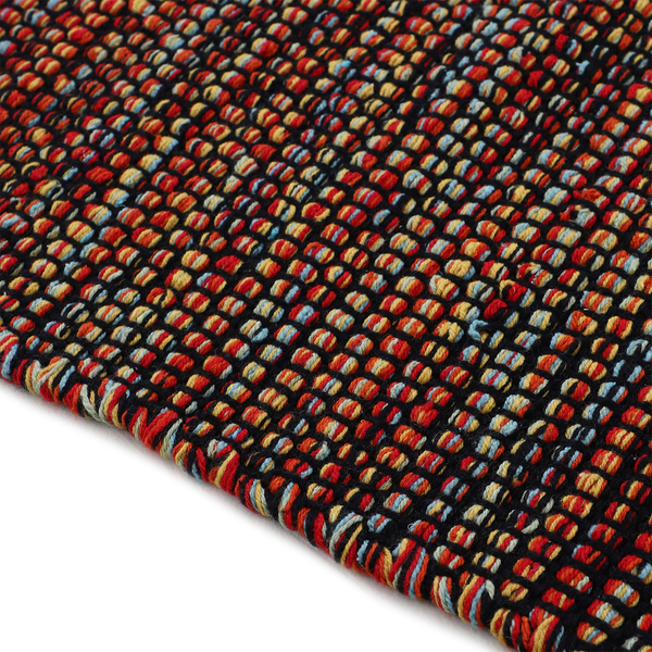 Läufer Kelim Mia - Baumwolle - Wendbar - Orange - 60 x 180 cm