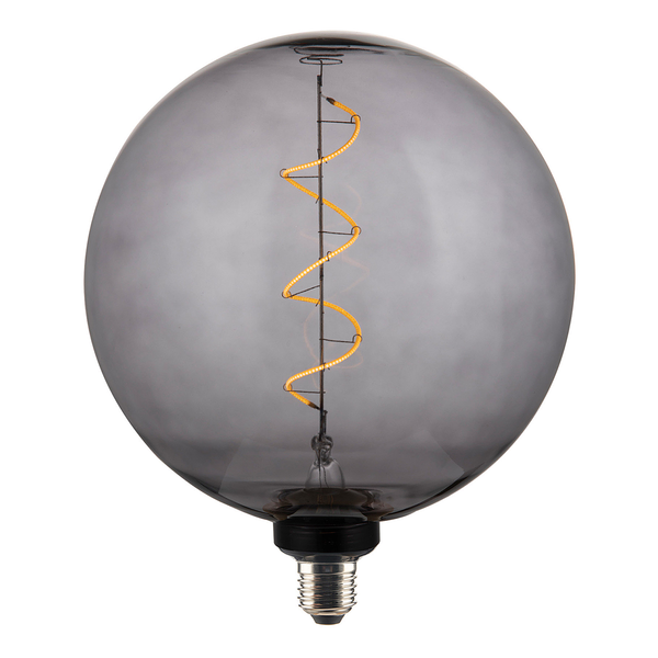 Leuchtmittel Globe - Eisen / Glas - Schwarz