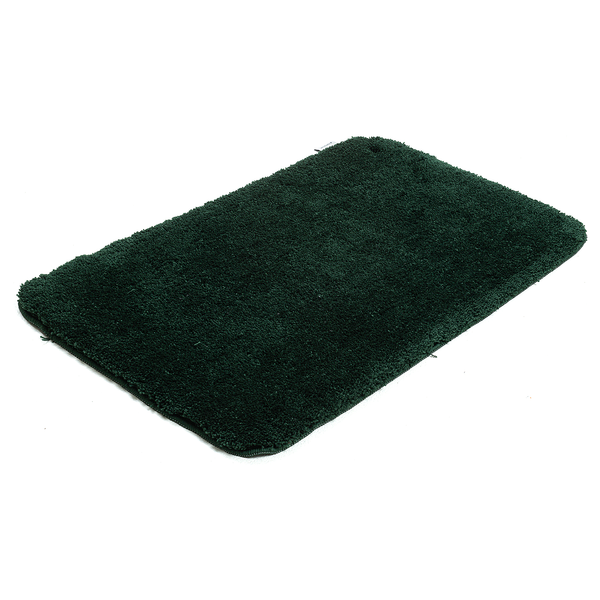 Badvorleger Cozy Bath Uni - Polyester - Grün - Grün - 60 x 100 cm