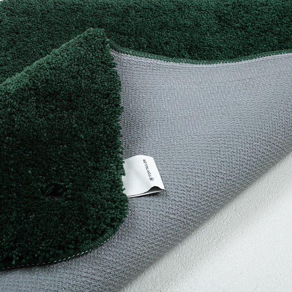 Badvorleger Cozy Bath Uni - Polyester - Grün - Grün - 60 x 100 cm