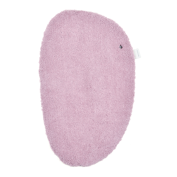 Badvorleger Cozy Bath Uni Oval - Polyester - Rosa - Rosa