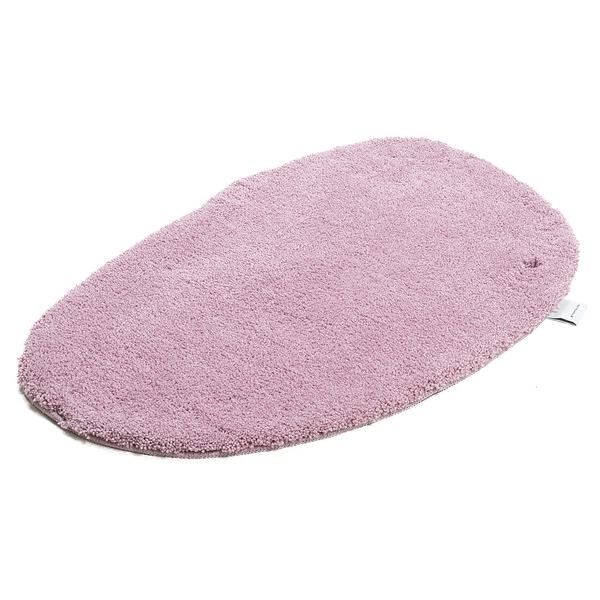 Badvorleger Cozy Bath Uni Oval - Polyester - Rosa - Rosa