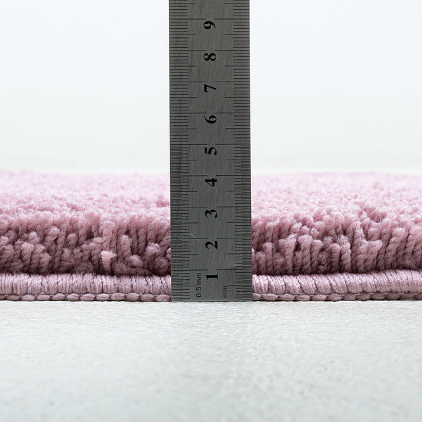 Badvorleger Cozy Bath Uni Oval - Polyester - Rosa - Rosa