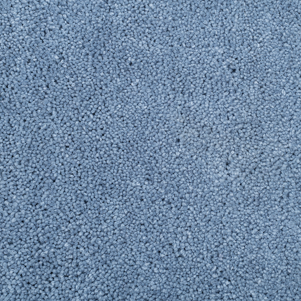 Badvorleger Cozy Bath Uni Rund - Polyester - Hellblau - Hellblau - Durchmesser: 60 cm