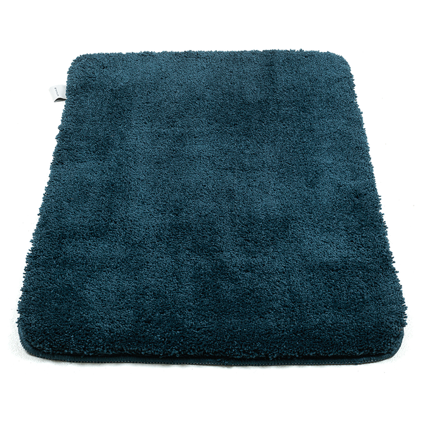 Badvorleger Cozy Bath Uni - Polyester - Petrol - Petrol - 60 x 100 cm