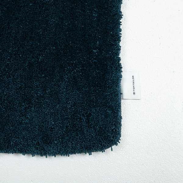 Badvorleger Cozy Bath Uni - Polyester - Petrol - Petrol - 60 x 100 cm