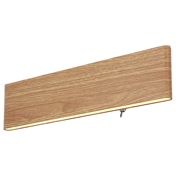LED-Wandleuchte Siegfried - Acrylglas / Eisen - 1-flammig - Breite: 30 cm