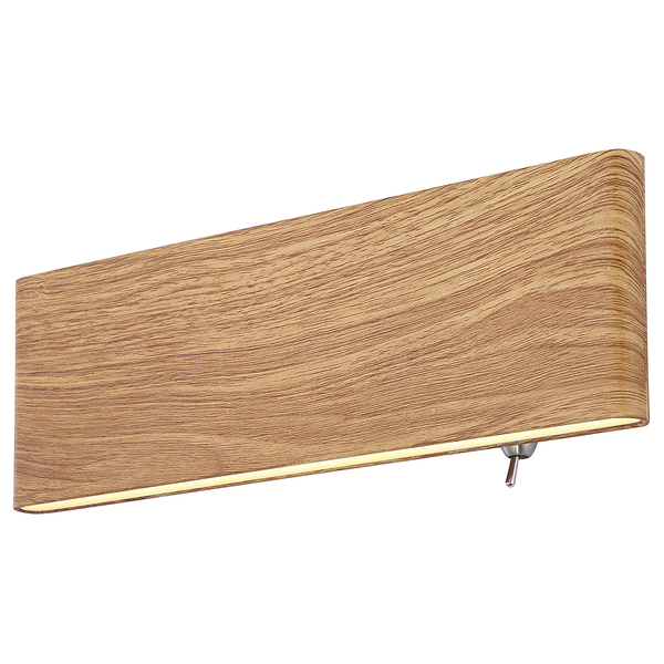 LED-Wandleuchte Siegfried - Acrylglas / Eisen - 1-flammig - Breite: 23 cm