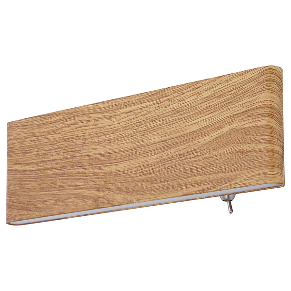 LED-Wandleuchte Siegfried - Acrylglas / Eisen - 1-flammig - Breite: 23 cm