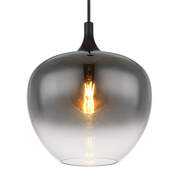Pendelleuchte Maxy Typ B - Farbglas / Eisen - Durchmesser: 29 cm