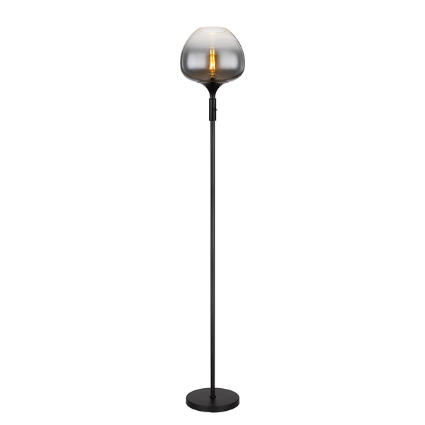 Stehleuchte Maxy - Farbglas / Eisen - 1-flammig