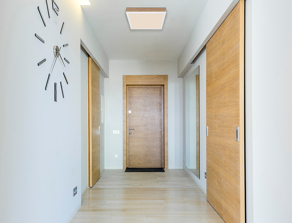 LED-Deckenleuchte Doro Typ K - Acrylglas / Aluminium - 1-flammig