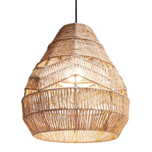 Lampenschirm SOUTH HAMPTONS - Jute - Durchmesser: 24 cm