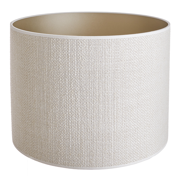 Lampenschirm TANA - Polyethylen / Polyacryl / Eisen - Durchmesser: 40 cm