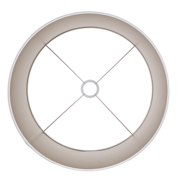 Lampenschirm TANA - Polyethylen / Polyacryl / Eisen - Durchmesser: 40 cm