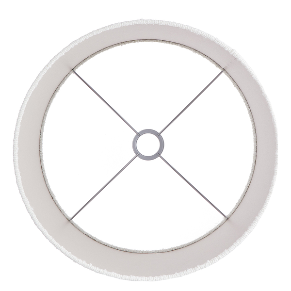 Lampenschirm TANA - Polyester / Polyacryl / Eisen - Durchmesser: 40 cm