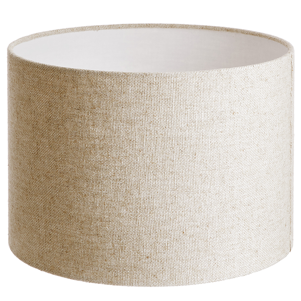 Lampenschirm TANA - Leinen / Viskose / Eisen - Durchmesser: 30 cm