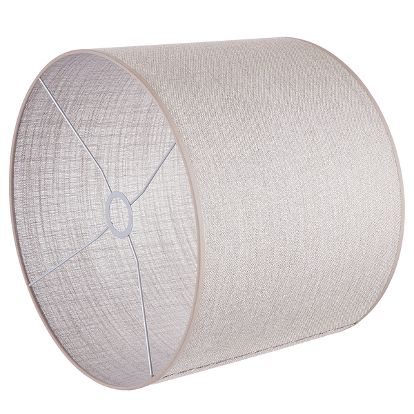Lampenschirm TANA - Polyester / Polyacryl - Braun