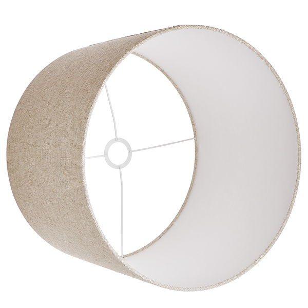 Lampenschirm TANA - Leinen / Viskose / Eisen - Durchmesser: 40 cm