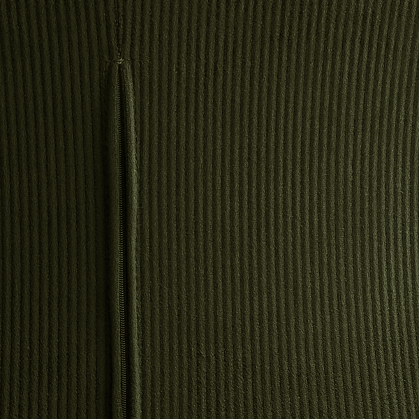 Polsterstuhl Koriella 2er-Set - Olivgrün