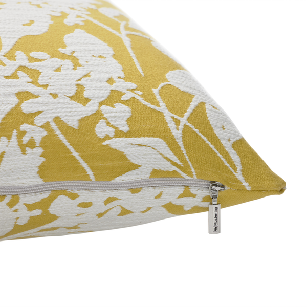 Kissenbezug Blossom - Baumwolle - Gelb