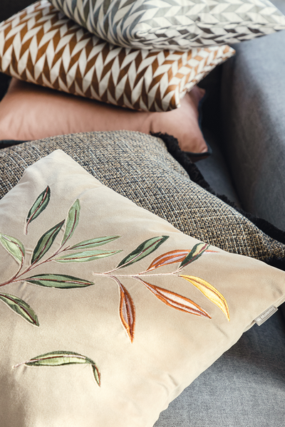 Kissenbezug Leaves - Polyester