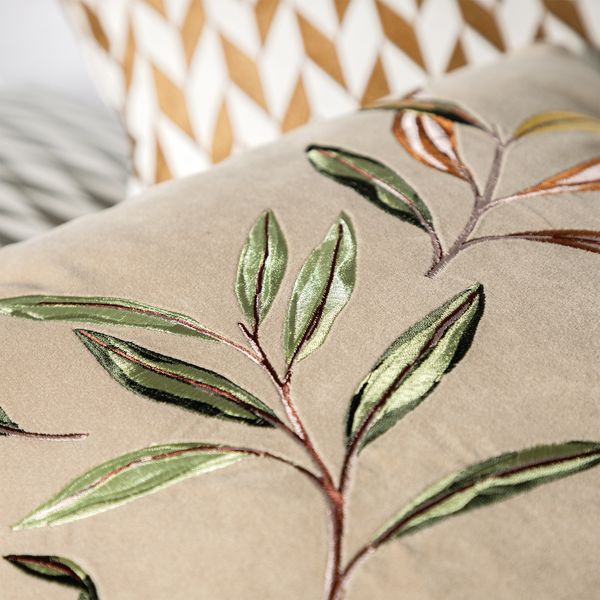 Kissenbezug Leaves - Polyester