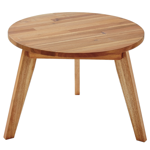 Beistelltisch ROPE ISLAND - Akazienholz - Durchmesser: 50 cm