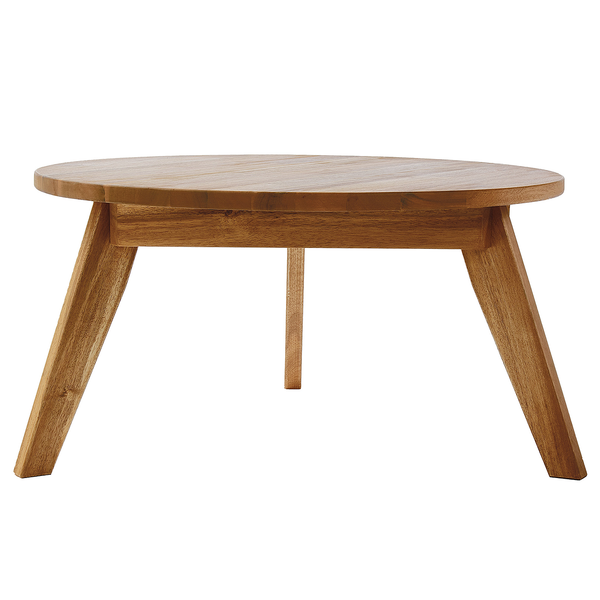 Beistelltisch ROPE ISLAND - Akazienholz - Durchmesser: 57 cm