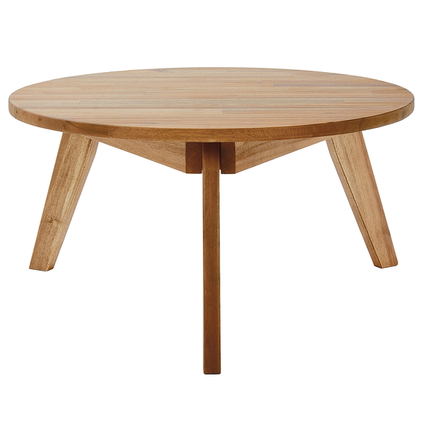 Beistelltisch ROPE ISLAND - Akazienholz - Durchmesser: 57 cm