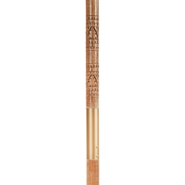 Sonnenschirm MACRAMÉ - Baumwolle / Mangoholz - Durchmesser: 180 cm