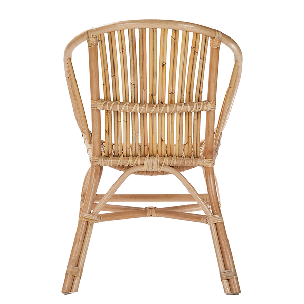 Stuhl BEYOND BALI mit Armlehnen - Rattan - Natur