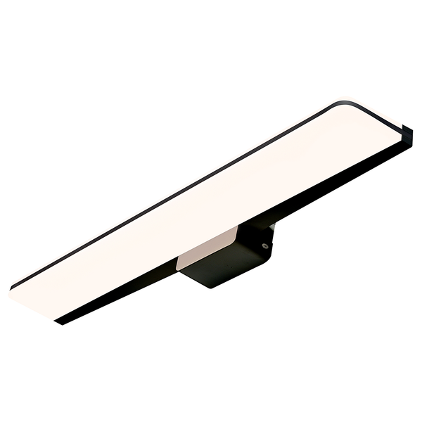 Wandleuchte Tinia - Aluminium - 1-flammig - Schwarz