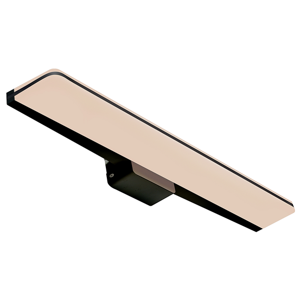 Wandleuchte Tinia - Aluminium - 1-flammig - Schwarz