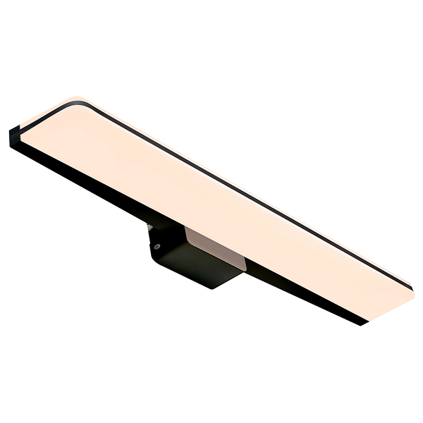 Wandleuchte Tinia - Aluminium - 1-flammig - Schwarz