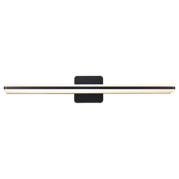 Wandleuchte Tinia - Aluminium - 1-flammig - Schwarz