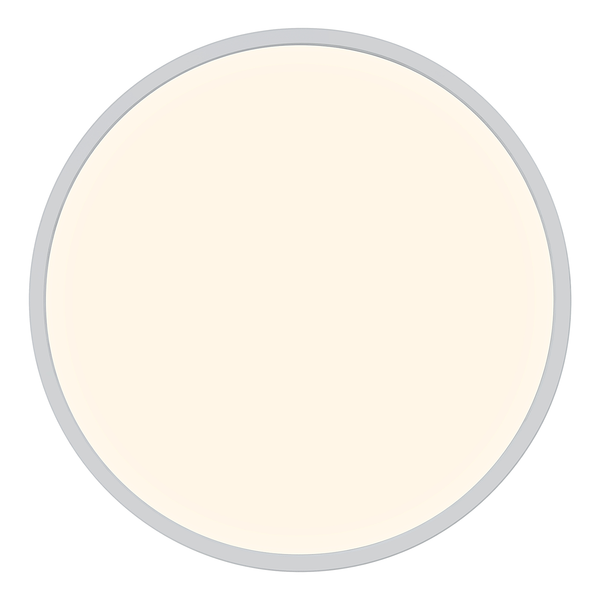 Deckenleuchte Oja 42 IP54 - Polyester PVC - 1-flammig - Weiß