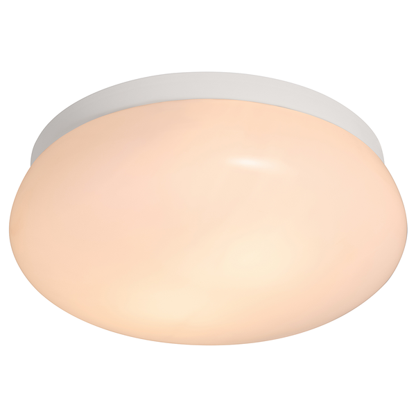 Deckenleuchte Foam - Polycarbonat - 2-flammig - Weiß