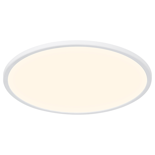 Deckenleuchte Oja 42 IP20 - Polyester PVC - 1-flammig - Weiß