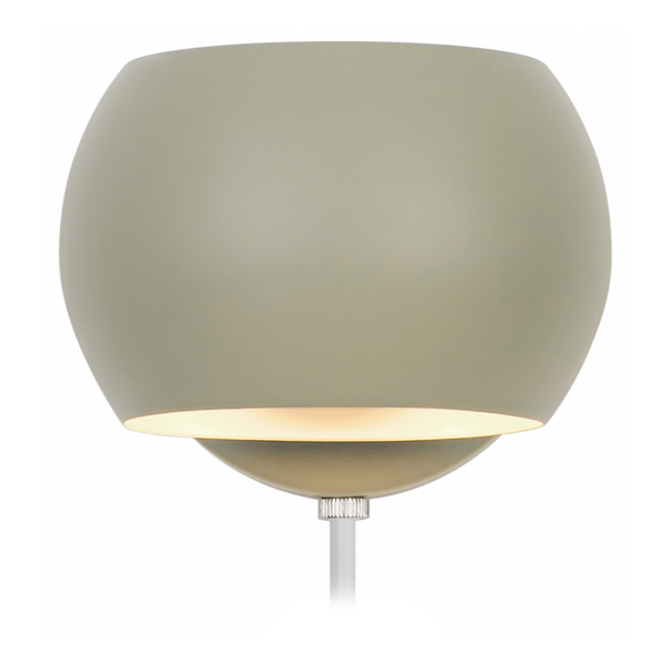 Wandleuchte Belir - Aluminium - 1-flammig - Olivgrün