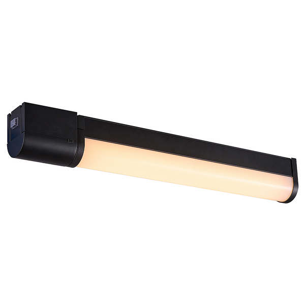 Wandleuchte Malaika - Aluminium - 1-flammig - Schwarz - 7 x 49 cm