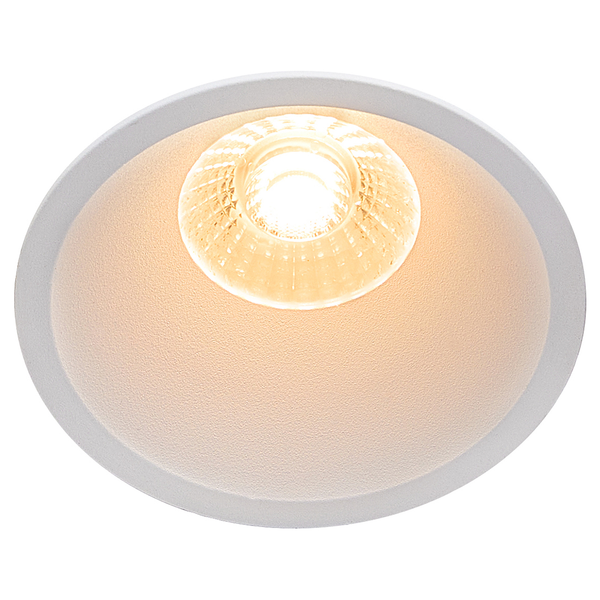 Einbauleuchte Albric - Aluminium - 1-flammig - Weiß