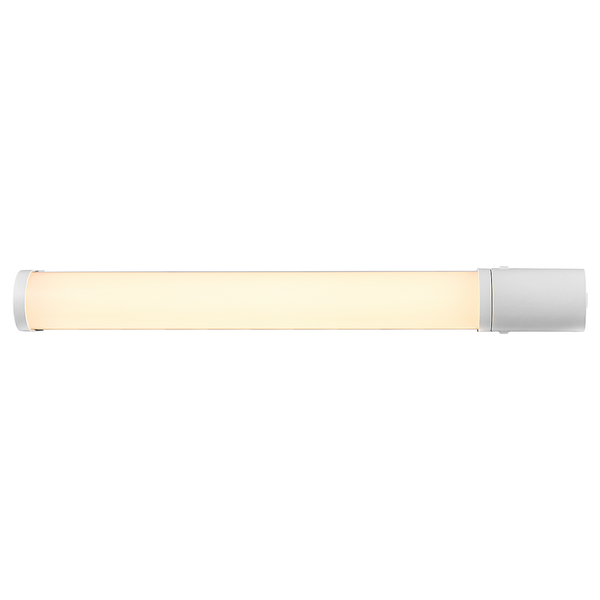 Wandleuchte Malaika - Aluminium - 1-flammig - Weiß - 7 x 49 cm